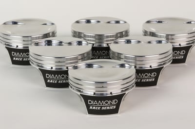 Diamond Introduces 2,000HP-Capable LS Race Series Pistons. The Most Powerful Shelf-Stock Pistons Ever!